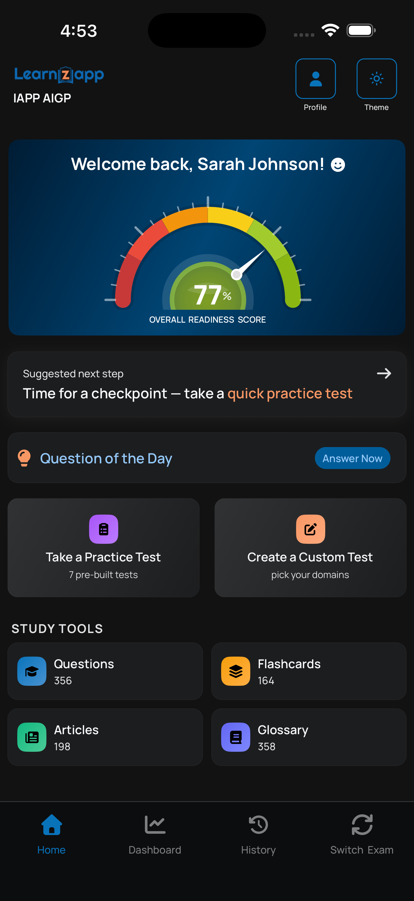 Every Study Tool, One Tap Away
